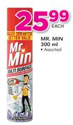 Mr. Min Assorted-300ml