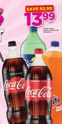 Coca-Cola, Fanta, Sprite Or Stoney-2Ltr Each