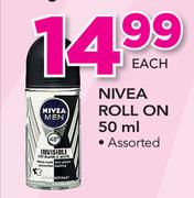 Nivea Roll On-50ml 
