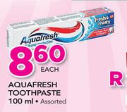 Aquafresh Toothpaste Assorted-100ml