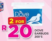 Dove Earbuds-2 x 200's