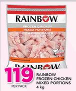 Rainbow Frozen Chicken Mixed Portions-4Kg Per Pack
