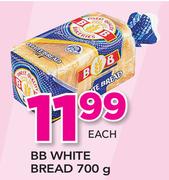 BB White Bread-700g Each