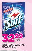 Surf Hand Washing Powder-2Kg