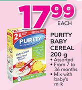 Purity Baby Cereal-200g