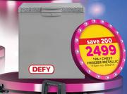 Defy 196Ltr Chest Freezer Metallic