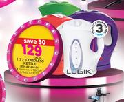 Logik 1.7Ltr Cordless Kettle-Each
