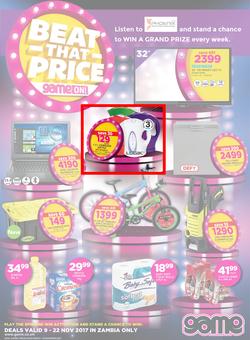 Game Zambia : Beat that Price (9 Nov - 22 Nov 2017), page 1
