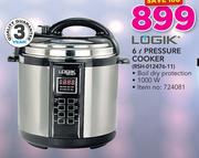Logik 6Ltr Pressure Cooker (RSH-012476-11)