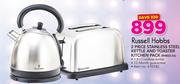 Russell Hobbs 2 Piece Stainless Steel Kettle And Toaster Kitchen Pack (RHBSS-56)