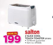 Salton 2 Slice Cool Touch Toaster (ST-201)
