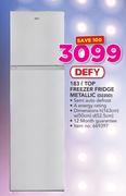 Defy 183Ltr Freezer Fridge Metallic (D220D)