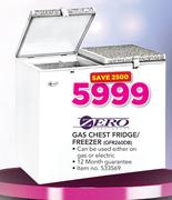 Zero Gas Chest Fridge/Freezer (GFR260DB)