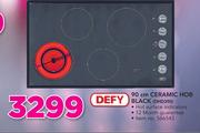 Defy 90cm Ceramic Hob Black (DHD390)