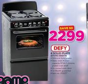 Defy 4 Solid Plate (STOVE DSS514)