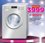 Bosch 6kg Silver Front Load Washing Machine