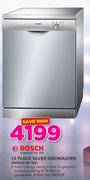 Bosch 12 Place Silver Dishwasher (MSM40E18Z 08Z)