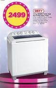 Defy 13kg White Twin Tub Washing Machine