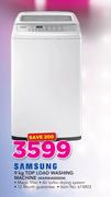 Samsung 9kg Top Load Washing Machine (WA90H4200SW)