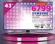 Samsung 43" Smart UHD TV (43MU7000)