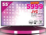 JVC 55" UHD LED TV(LT-55N70)