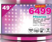 Hisense 49" Full HD Smart Digital LED TV (49N2170PW)