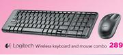 Logitech Wireless Keyboard And Mouse Combo
