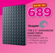 Seagate 1TB 2 5" Expansion Hard Drive (STEA1000400)