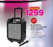 S Digital Bluetooth Trolley Speaker Bass Cruzer