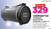 Volkano Tornado Bluetooth Speaker (VK-30003-BK)