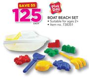 Play Day Boat Beach Set-Each