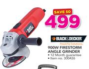 Black & Decker 900W Firestorm Angle Grinder