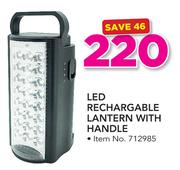 Eurolux LED Rechargeable Lantern With Handle