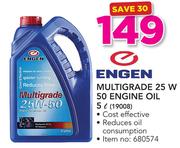 Engen Multigrade 25W 50 Engine Oil-5Ltr