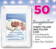 Snuggletime Comfy Pillow And Pillow case