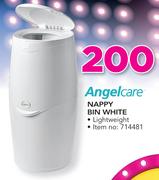Angelcare Nappy Bin White 