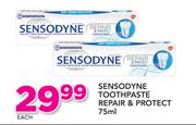 Sensodyne Toothpaste Repair & Protect-75ml Each 