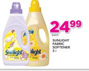 Sunlight Fabric Softener-2 ltr Each