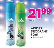 Adidas Deodrant-90ml Each