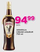 Amarula Cream Liqueur-750 ml