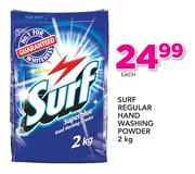 Surf Rgular Hand Washing Powder-2Kg Each