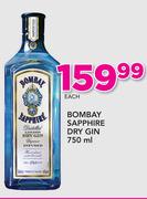 Bombay Sapphire Dry Gin-750 ml