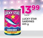 Lucky Star Sardines-425g Each