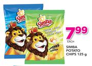 Simba Potato Chips-125g Each