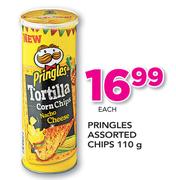 Pringles Assorted Chips-110g Each