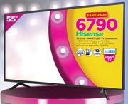 Hisense 55" UHD Smart LED TV 55N3000UW