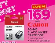 Canon PG-445 Black Inkjet Cartridge-Each