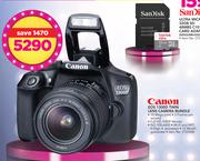 Canon EOS 1300D Twin Lens Camera Bundle