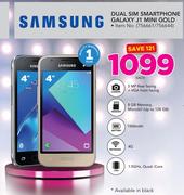 Samsung Galaxy J1 Mini Gold Dual Sim Smartphone