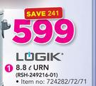 Logik 8.8Ltr Urn